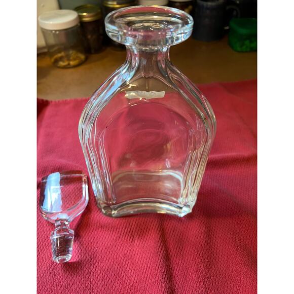 Villeroy & Boch crystal glass liquor whiskey decanter elegant barware RARE - Picture 7 of 10